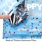 40 Pieces Medium(6.7 * 9.8inch) Happy Birthday Party Favor Bags Plastic Goodies Loot Bags Bulk for Kids Baby Girls & Boys Birthday Return Gift (B Style 40 Packs)